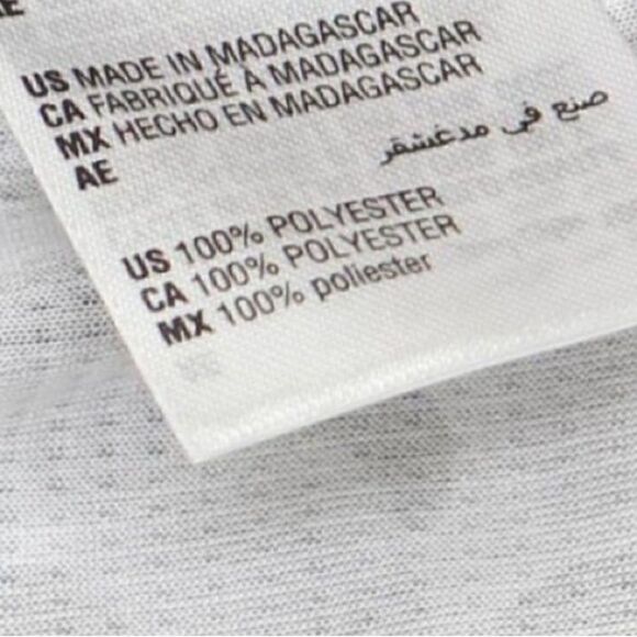 NWT Id Ideology Men's Birdseye Printed Training T-Shirt M Deep Black - Picture 4 of 5